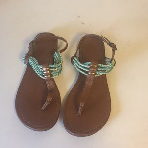 Strapped sandals